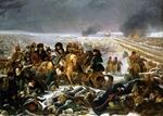 Gros, Antoine Jean, Baron - Napoleon auf dem Schlachtfeld von Preußisch Eylau