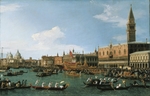 Canaletto - Die Rückkehr des venezianischen Staatsschiffs Bucintoro am Christi-Himmelfahrts-Tag