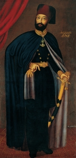 Karantzoulas, Athanasios - Porträt von Mahmud II. (1785-1839), Sultan des Osmanischen Reiches