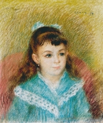 Renoir, Pierre Auguste - Mädchenbildnis (Elisabeth Maître)