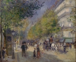 Renoir, Pierre Auguste - Die Grands Boulevards von Paris