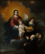 Murillo, Bartolomé Estebàn - Das Christuskind verteilt Brot an die Pilger