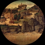 Montagna, Bartolomeo - Landschaft mit Burgen