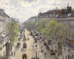 Pissarro, Camille - Boulevard Montmartre; Frühling