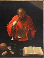 La Tour, Georges, de - Der heilige Hieronymus lesend (Kopie)