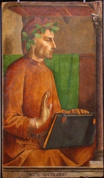 Berruguete, Pedro - Porträt von Dante Alighieri (1265-1321)