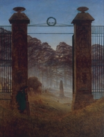 Friedrich, Caspar David - Der Friedhof