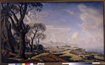 Bogajewski, Konstantin Fjodorowitsch - Landschaft mit Bäumen