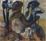 Degas, Edgar - Bei einer Modistin