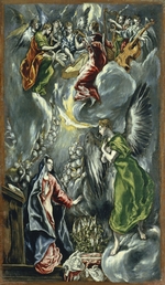 El Greco, Dominico - Die Verkündigung
