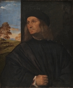 Tizian - Porträt von Maler Giovanni Bellini