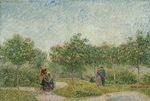 Gogh, Vincent, van - Pärchen im Park Voyer d'Argenson in Asnières