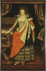 Gheeraerts, Marcus, der Jüngere - Porträt von Lady Frances Stewart, Duchess of Richmond and Lennox, Countess of Hertford, geb. Howard (1578-1639)