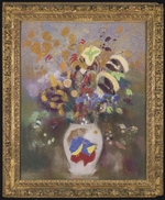 Redon, Odilon - Vase au guerrier japonais