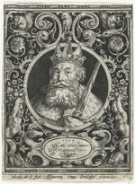 Bruyn, Nicolaes de - Karl der Große, König der Franken