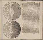 Galilei, Galileo - Doppelseite aus dem Buch Sidereus Nuncius (Sternenbote) von Galileo Galilei