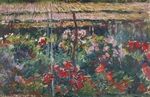 Monet, Claude - Pfingstrosengarten