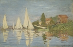 Monet, Claude - Regatten in Argenteuil