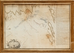 Gillberg, Jacob - Spießrutenlauf von Wyborg 1790 (Plan)
