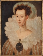Hoefnagel, Jacob - Porträt von Prinzessin Maria Eleonora von Brandenburg (1599-1655), Königin von Schweden