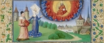 Meister von Coëtivy - Die Philosophie belehrt Boethius über die Rolle Gottes