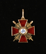Orden und Ehrenzeichen - Das Ordenszeichen des Ordens der Heiligen Anna, III. Klasse