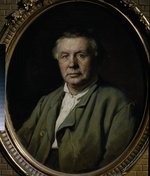 Perow, Wassili Grigorjewitsch - Porträt von Maler P. S. Stepanow
