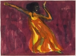 Nolde, Emil - Tänzerin