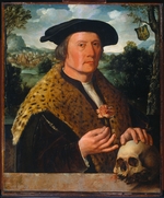 Jacobsz, Dirck - Porträt von Pompeius Occo (1483-1537)