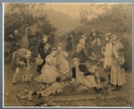 Dmitrijew-Orenburgski, Nikolai Dmitrijewitsch - Teeparty eines Landbesitzers