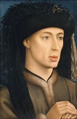 Weyden, Rogier van der, (Werkstatt) - Bildnis eines Mannes