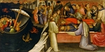 Mariotto di Nardo - Predellatafel mit Szenen aus der Legende vom Heiligen Stephanus