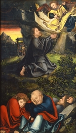 Cranach, Lucas, der Ältere - Christus am Ölberg