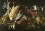 Van Utrecht, Adriaen - Stilleben mit Jagdbeute und Gemüse