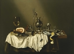 Heda, Willem Claesz - Stilleben mit Schinken