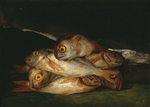 Goya, Francisco, de - Stillleben mit Goldbrassen