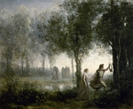 Corot, Jean-Baptiste Camille - Orpheus führt Eurydike aus der Unterwelt