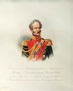 Hau (Gau), Wladimir (Woldemar) Iwanowitsch - Porträt von General Pjotr Alexandrowitsch Tschitscherin (1778-1848) (aus dem Album des Garde-Kavallerie-Regiments)