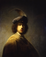 Rembrandt van Rhijn - Selbstporträt im Alter von 23 Jahren