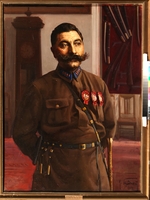Brodski, Isaak Israilewitsch - Porträt von Semjon Michailowitsch Budjonny (1883-1973)