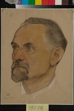 Andreew, Nikolai Andreewitsch - Porträt von Leonid Borissowitsch Krassin (1870-1926)