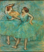 Degas, Edgar - Zwei Tänzerinnen