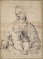 Raffael (Raffaello Sanzio da Urbino) - Die Madonna mit dem Granatapfel