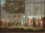 Vanmour (Van Mour), Jean-Baptiste - Erster Schulgang der Knaben