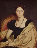 Ingres, Jean Auguste Dominique - Porträt von Madame Duvaucey