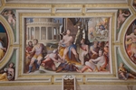 Beccafumi, Domenico - Das Opfer des Kodros, König von Attika. (Freskenzyklus: Politische Tugenden)