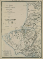 Wyld, James - Karte der Umgebung von Sewastopol