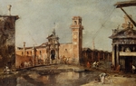 Guardi, Francesco - Tor zum Arsenal in Venedig