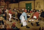 Bruegel (Brueghel), Pieter, der Ältere - Die Bauernhochzeit