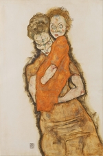 Schiele, Egon - Mutter und Kind
